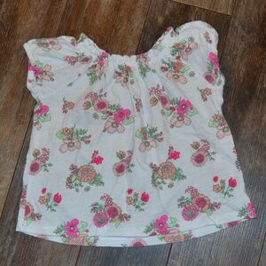 OshKosh White Blouse w/Flowers